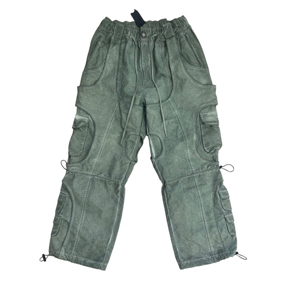 Saalt Other - SAALT studio mud Cargo Pants M Streetwear utility moss Green Joseph Padayachee